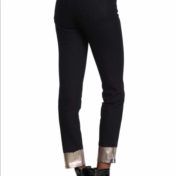 Rag & Bone Bilbury Ankle Cigarette Black Sz 24 - Picture 7 of 8